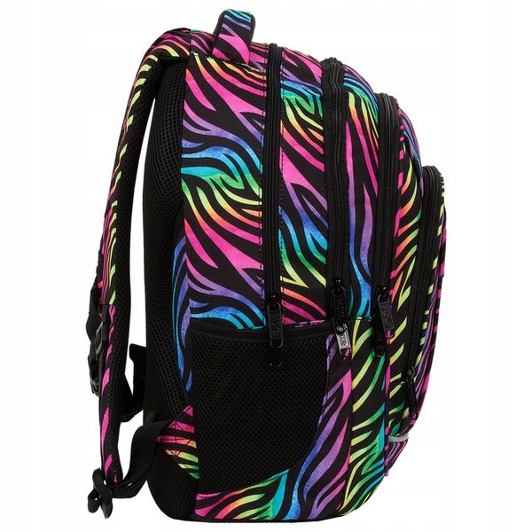 PLECAK SZKOLNY DLA DZIEWCZYNY MŁODZIEŻOWY TĘCZOWA PANTERKA 2024 KOLEKCJA zdjęcie 4