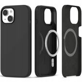 2 x SILIKONOWE ETUI CASE COVER TPU DO MAGSAFE NA IPHONE 15 BLACK