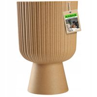 KADAX Doniczka Donica Osłonka Gazon 14cm Brąz Eko