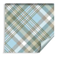 Tapeta Modna Kolorowa Krata /18667083