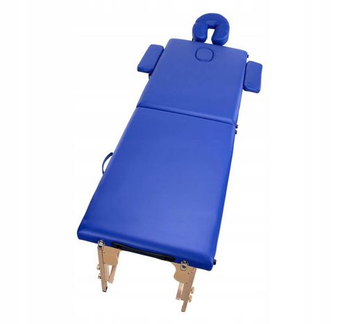 Stół, łóżko do masażu 2-segmentowe drewniane XXL na Arena.pl