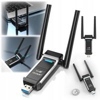 Karta sieciowa bezprzewodowa WiFi 6 adapter EDUP USB 3.0 Dongle 2.4Ghz 5Ghz