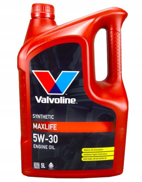 OLEJ VALVOLINE MAXLIFE 5W30 5L zdjęcie 1