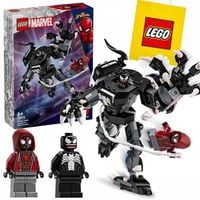 LEGO MARVEL - Ruchoma Figurka Mech Spiderman VENOM 76276 +Torba prezentowa