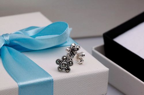 Srebrne kolczyki Staviori na Arena.pl