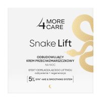 More4Care Snake Lift Odbudowujący Krem przeciwzmarszczkowy na noc 50ml