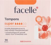 FACELLE TAMPONY HIGIENICZNE SUPER 56 SZT