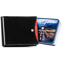 skórzany portfel męski z systemem rfid - peterson