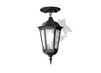 ZWIS NA HACZYKU J02 Z KLOSZEM ŻELIWNYM STYLOWYM ŻELIWNA LAMPA OGRODOWA RETRO ELEGANCKA DO OGRODU ZEWNĘTRZNA