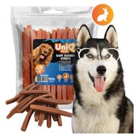 UNIQ PETS Przysmak dla psa stripsy z królika 500g