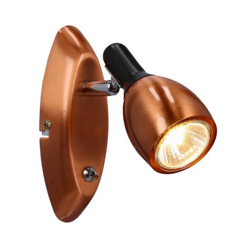 Cross kinkiet 1x50W GU10 miedziany na Arena.pl