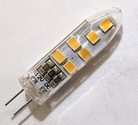 Żarówka Smd Led G4 3W Zimna Lub Ciepła 12V W Plastiku