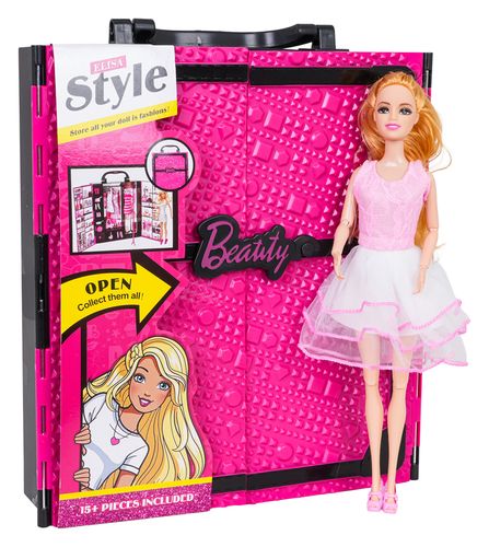 Mega Zestaw Garderoba + Lalka na Arena.pl