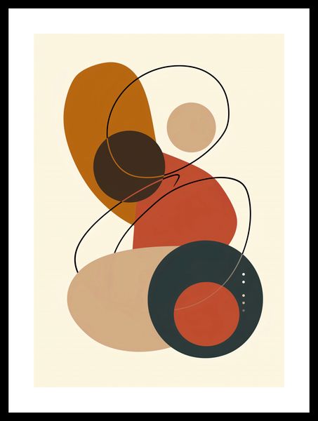 Plakat 29,7x42cm Geometria Harmonii zdjęcie 3