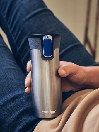 Kubek termiczny Contigo West Loop 2.0 470ml - Stalowy zdjęcie 7