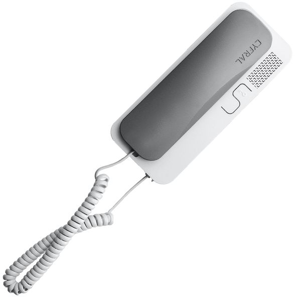 Domofon unifon CYFRAL SMART analogowy szaro biały zdjęcie 2
