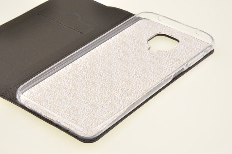 Etui Skin Book do Xiaomi Redmi Note 9S czarny zdjęcie 5