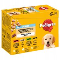 Pedigree Junior Mokra karma z kurczakiem i ryż w galaretce 100 g x 24 sztuk