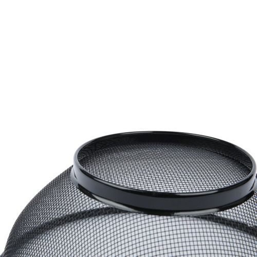 Cedzak z rączkami durszlak Blackline 24,5 x 9,6 cm stal nierdzewna czarny na Arena.pl