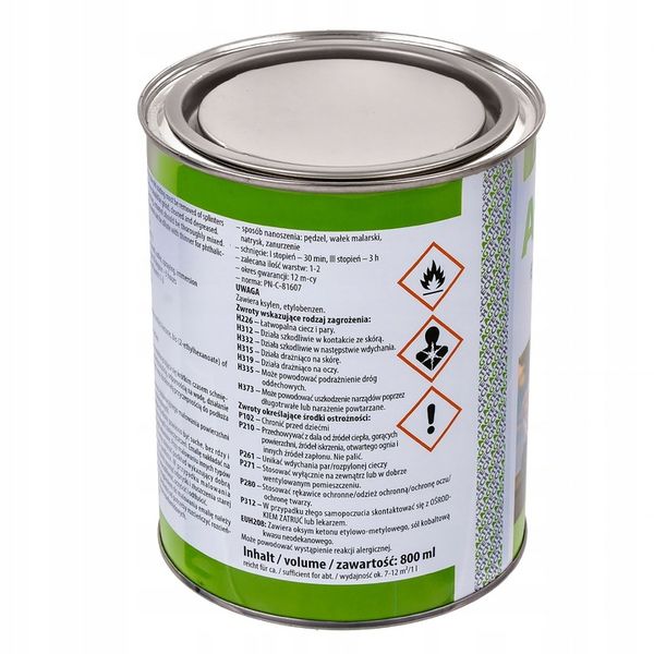 Farba lakier żółta Ursus C330 C360 0,8L Agtech zdjęcie 3