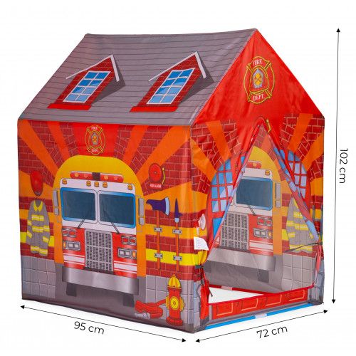 NAMIOT STRAŻACKI DLA DZIECI IPLAY 95X72X102 CM POLIESTER na Arena.pl