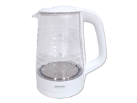 Czajnik elektryczny szklany MPM 1,7L 2200W - Biały