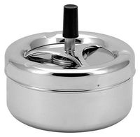 DUŻA POPIELNICZKA OBROTOWA BEZDYMNA 11cm POPIELNICA ZEWNĘTRZNA ZAMYKANA