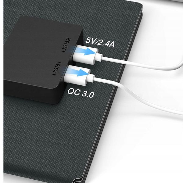 Panel słoneczny Ładowarka 28W Solarna USB/QC3.0 zdjęcie 4
