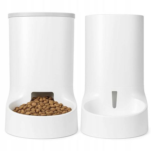 2 SZT DOZOWNIK KARMY + WODY dla psa kota automatyczny podajnik miska na Arena.pl