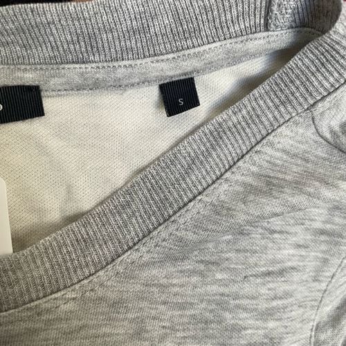 Koszulka Damska na Długi Rękaw Casual Wygodna Szary S na Arena.pl