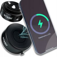 UCHWYT MAGNETYCZNY SAMOCHODOWY Z PRZYSSAWKĄ MAGSAFE QI INDUKCYJNY 15W