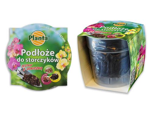 Podłoże do storczyków 1,1L + doniczka na Arena.pl