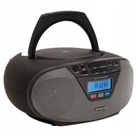 RADIO BOOMBOX Bluetooth CD FM USB Aiwa BBTU-400BK LCD ZEGAR SLEEP