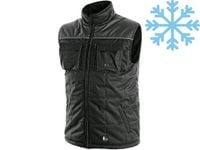 bezrękawnik ocieplany cxs seattle czarno-szary rozmiar l - bhp cx152086