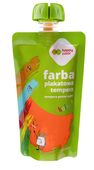 farba tempera w saszetce 100 ml happy color pomarańczowa