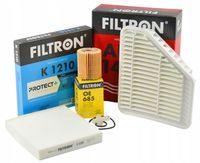 FILTRON ZESTAW FILTRÓW TOYOTA AURIS E15 2.0 D4D AVENSIS T27 VERSO R2