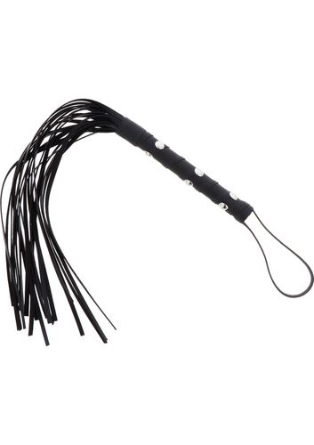 short studded flogger whip black na Arena.pl