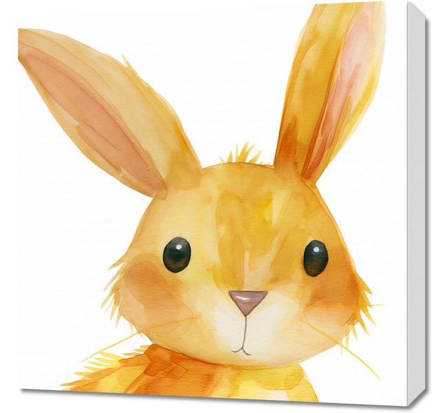 Obraz 60x60cm Słodki Zajączek zdjęcie 1