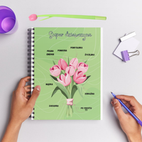 notes dla super dziewczyny długopis tulipan prezent dzień kobiet