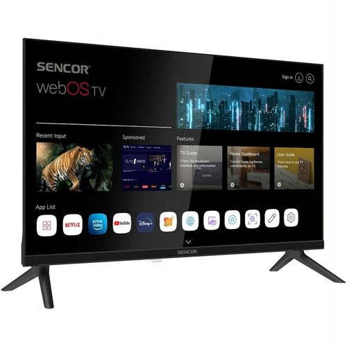 Telewizor Smart LED Sencor 24S830 24" HD Ready HDR10 webOS Wi-Fi BT na Arena.pl