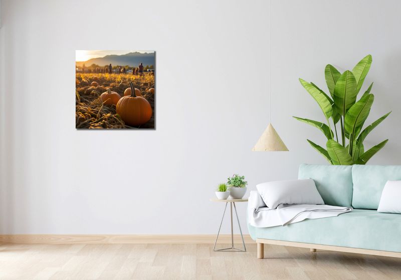 Obraz 60x60cm Złota Jesień zdjęcie 2