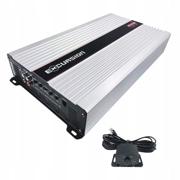 Wzmacniacz samochodowy Excursion 2 kanałowy 5000W zdjęcie 2