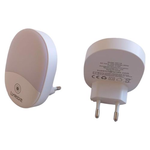 Lampka nocna gniazdo oświetleniowe RGB LED 2 szt na Arena.pl