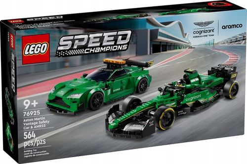 LEGO Speed Champions 76925 Samochód bezpieczeństwa Aston Martin i AMR23 na Arena.pl