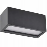 KINKIET ZEWNĘTRZNY LAMPA ŚCIENNA OPRAWA ALU E27