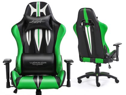 SWORD GREEN Fotel gamingowy Warrior Chairs
