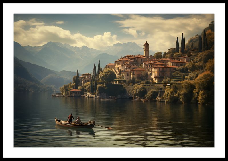 Plakat 60x40cm Spokojna Nostalgia zdjęcie 3