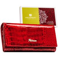 portfel damski skórzany ptn 72401-cr-2190 red