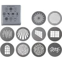 Nanlite GOBO Size M Set 1 for PJ-FMM-10/19/36, PJ-FMM-18 -36, PJ-BM-25-45