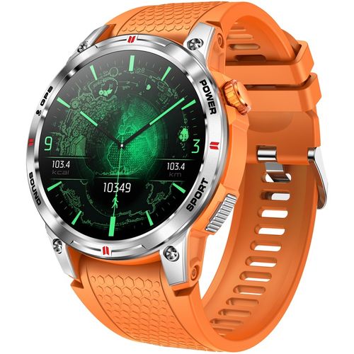 SMARTWATCH MĘSKI ZEGAREK GPS AMOLED 400mAh POLSKIE MENU Rozmowy na Arena.pl